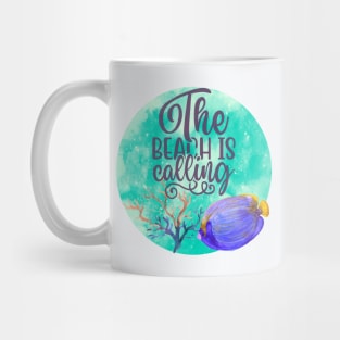 The Beach is Calling Mug